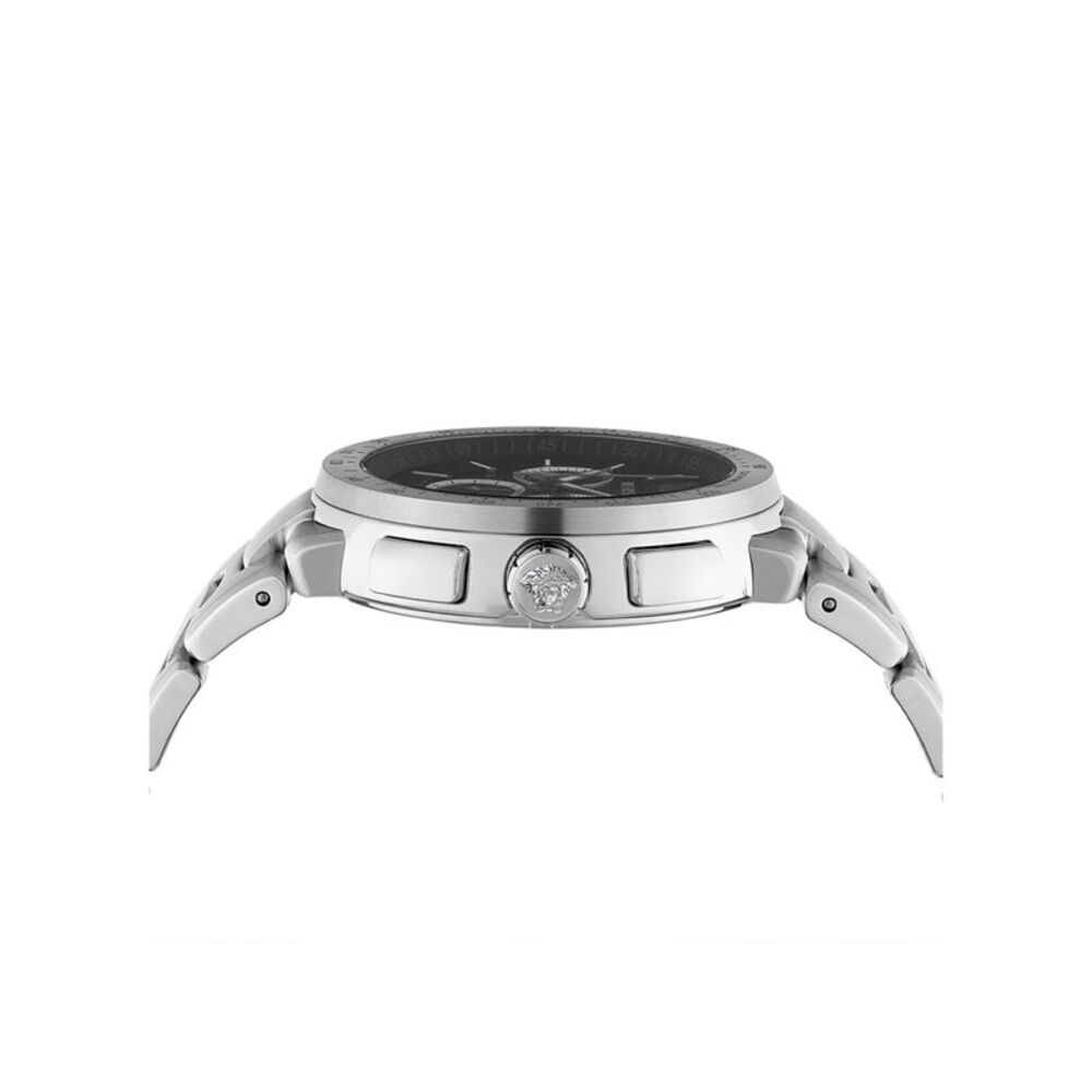 Versace  Mystique Chrono Bracelet Watch Silver Mens - Picture 2 of 6